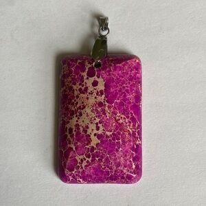 Pink and Cream Pendant